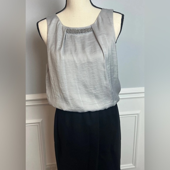 Brixon Ivy Dresses & Skirts - Brixon Ivy Silver and Black Embellished Dress Size M
